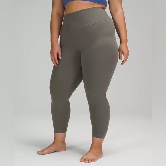 lululemon Align™ High-Rise Pant 25" - Grey Sage - Picture 1 of 6
